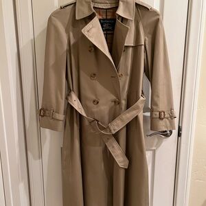 Burberry Tan Trench Coat